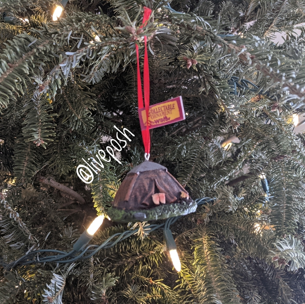 NWT WILCOR Camp Tent Ornament